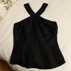Halter Peplum Top